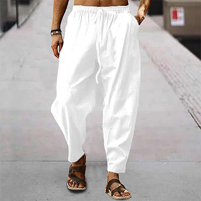 Stylish men's lightweight pants, breathable, designed for ultimate casual comfort in summer.