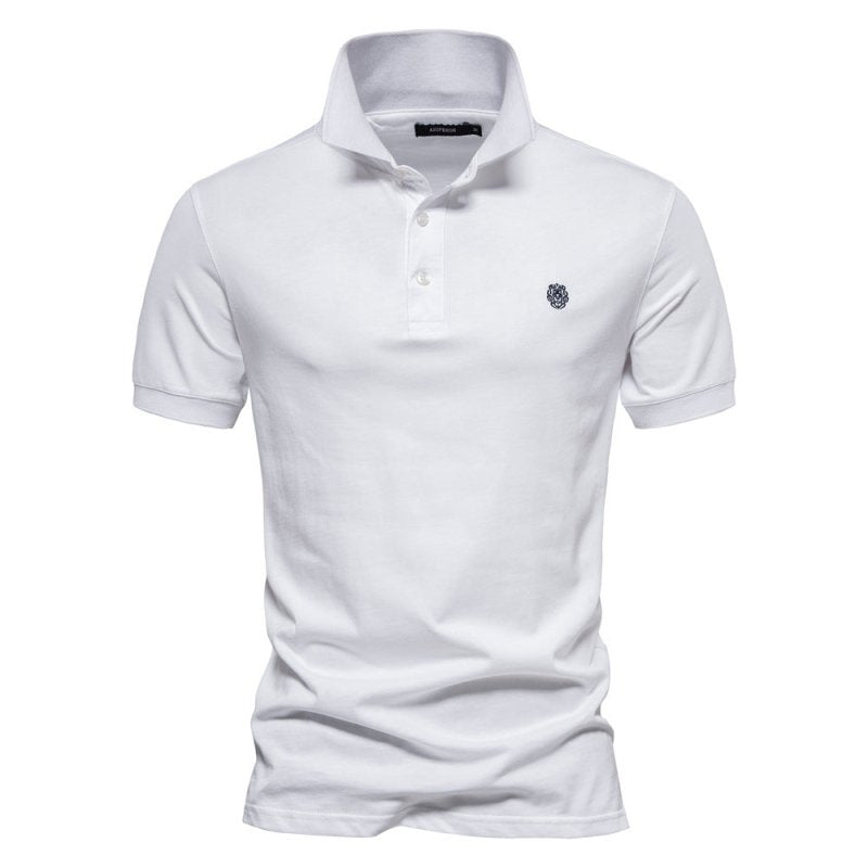 Stylish men's polo shirt, lightweight & breathable for summer comfort. Ideal casual wear.