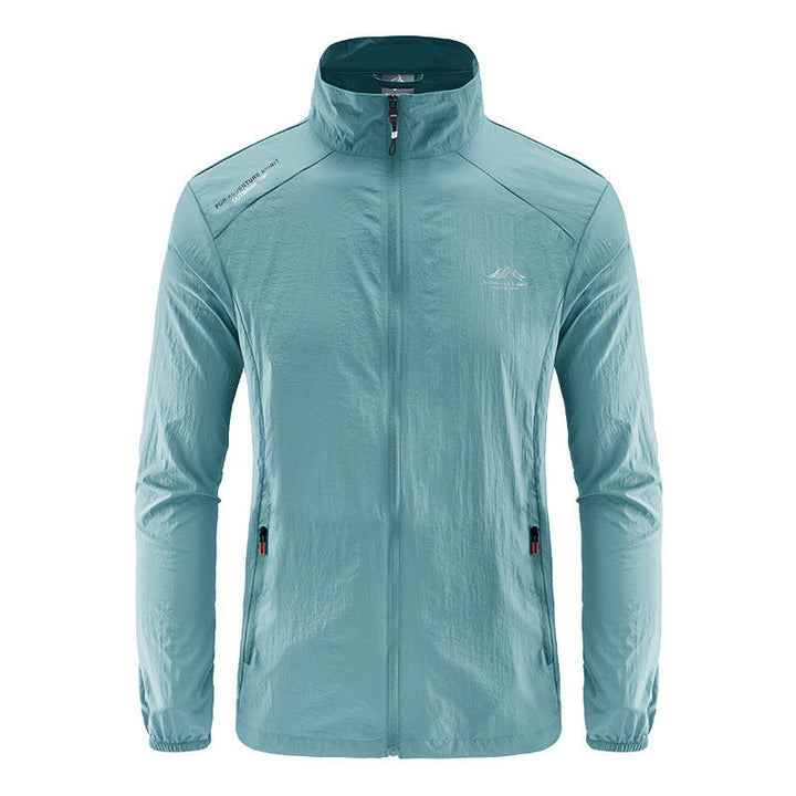 Comfortable men's lightweight windbreaker. Water-repellent and breathable for ultimate weather protection & comfort.
