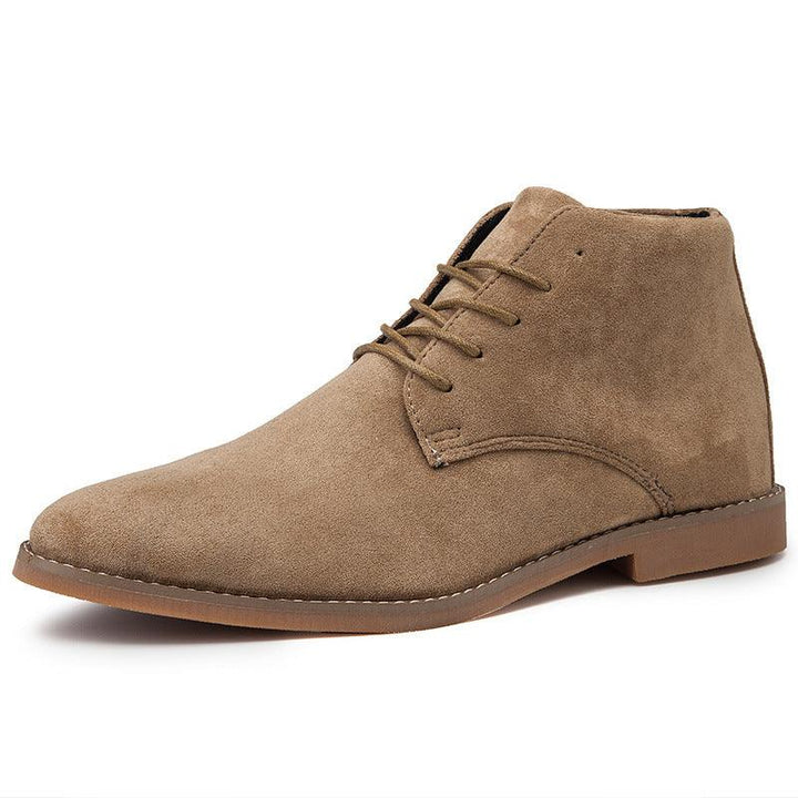 Sleek men's fashion ankle boots. Modern, comfortable footwear for smart casual outfits & versatile everyday style.