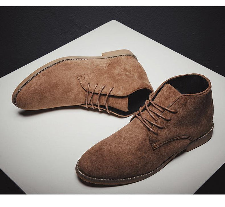 Men's stylish fashion boots offering all-day comfort. Modern everyday ankle footwear for versatile smart casual outfits.