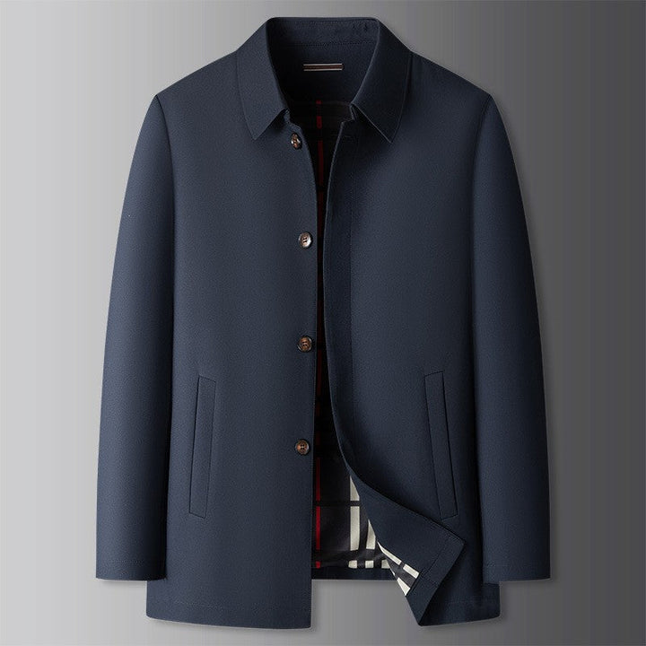 Stylish men's everyday Harrington jacket, waterproof and great for casual spring & fall fashion.
