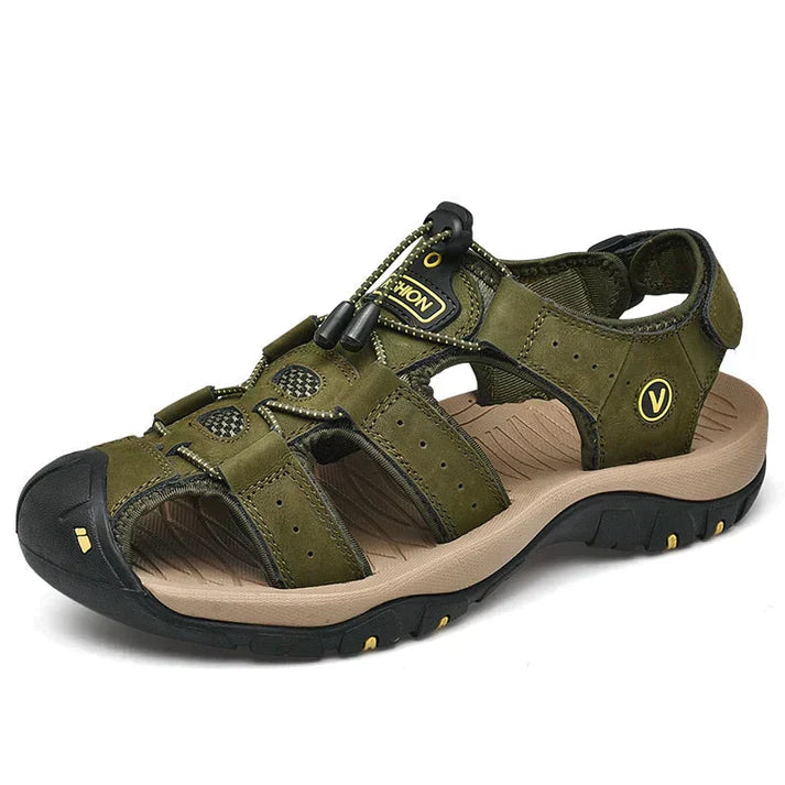 Men's walking sandals, orthopedic and comfortable, ideal for outdoor adventures and daily casual wear.