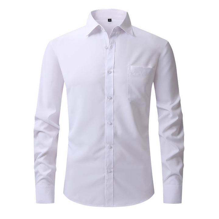 Men's professional dress shirt, tailored fit, perfect for business and office wear.