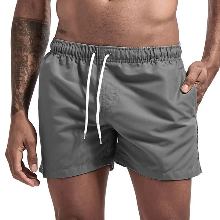 Men's Quick-Dry Pool Shorts with convenient pockets, practical for beach and active wear
