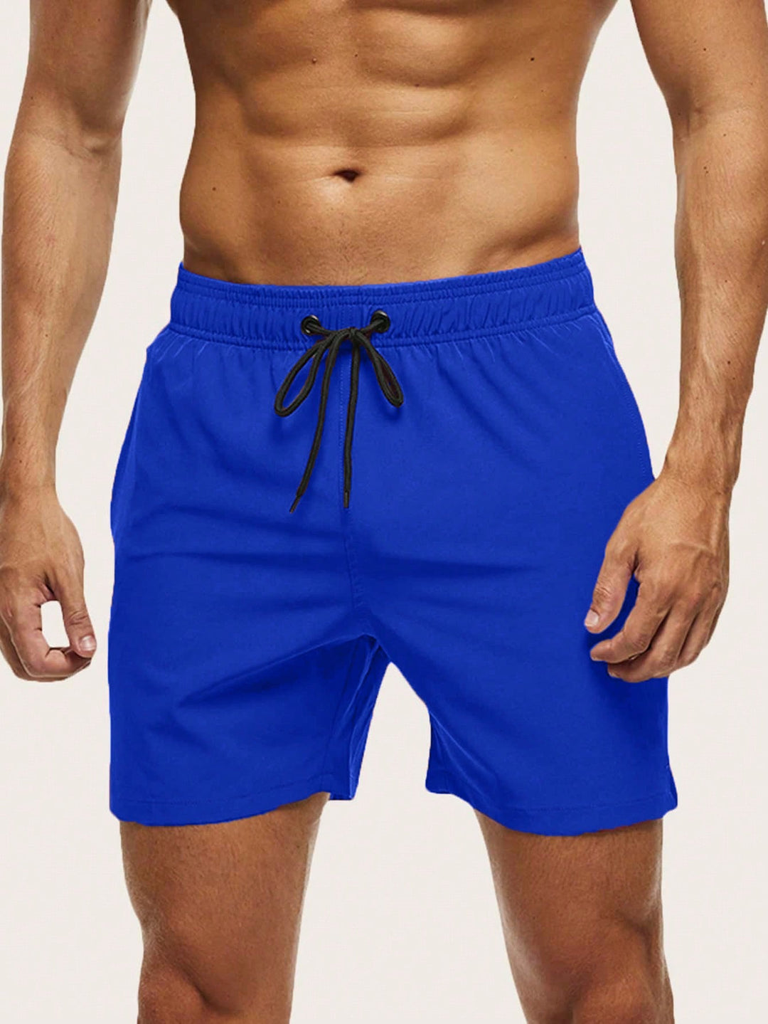 Versatile men's swimwear: quick-dry, lightweight stretch swim shorts for beachwear & pool.