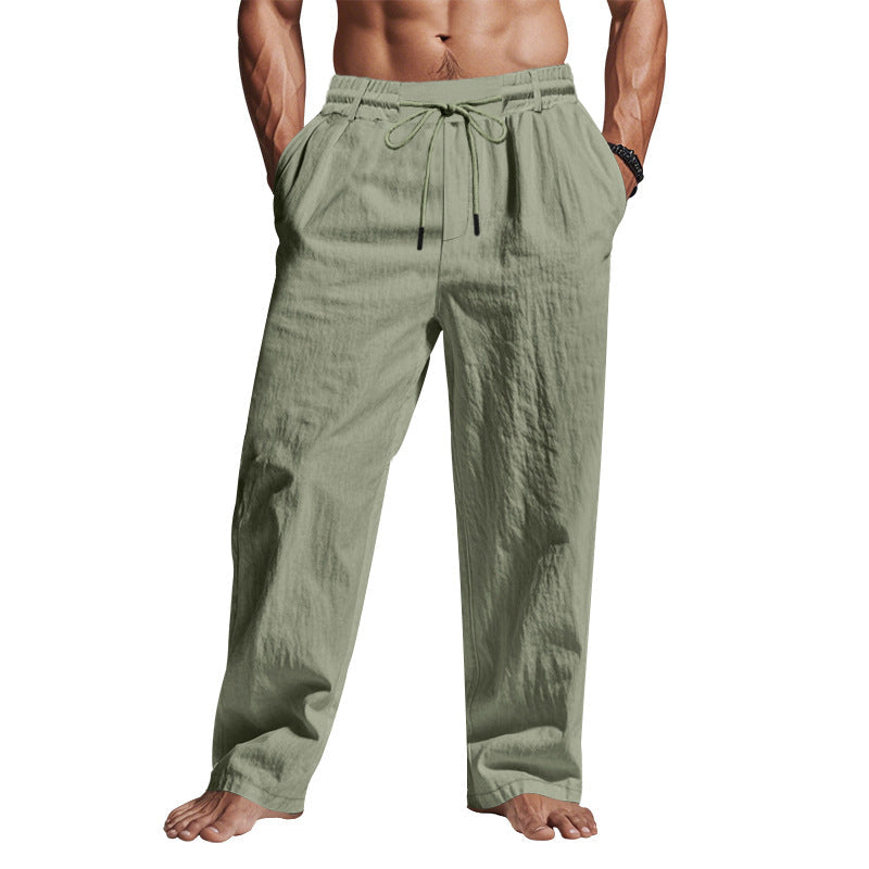 Casual men's full length pants, relaxed fit & breathable fabric, designed for ultimate everyday comfort.