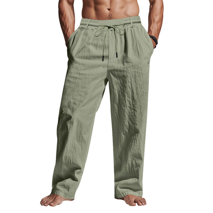 Casual men's full length pants, relaxed fit & breathable fabric, designed for ultimate everyday comfort.
