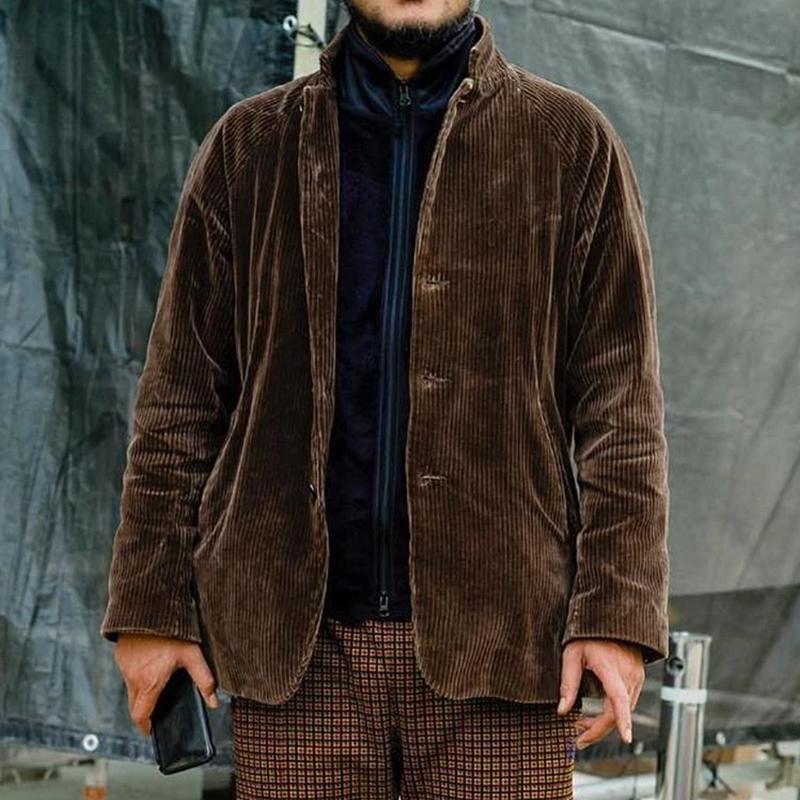 Men's relaxed-fit button-up casual jacket for everyday style. Perfect winter outerwear & layering piece.