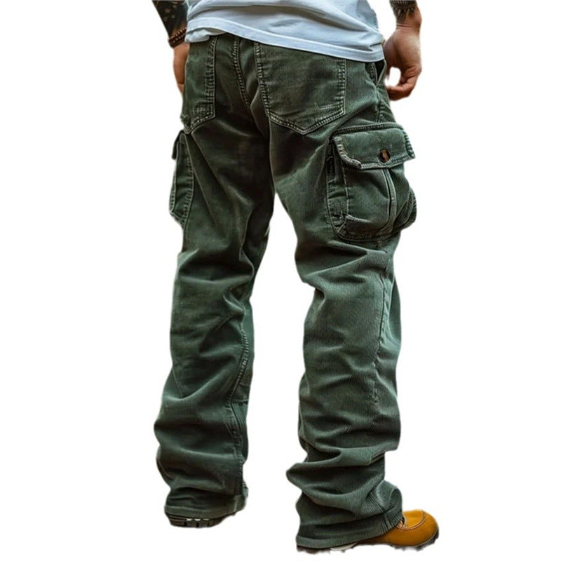 Versatile men's cargo pants offering superior comfort, practicality, and style for any adventure or casual occasion.