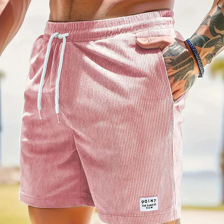 Versatile drawstring shorts for men, relaxed fit for all-day wear and ease.