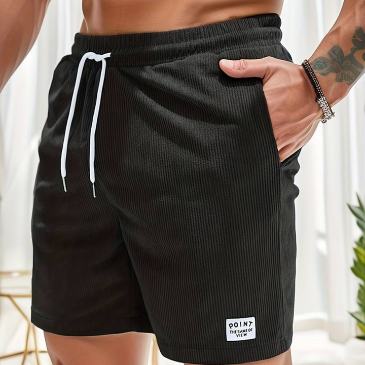 Versatile men's casual shorts, ideal for warm weather and daily comfort.