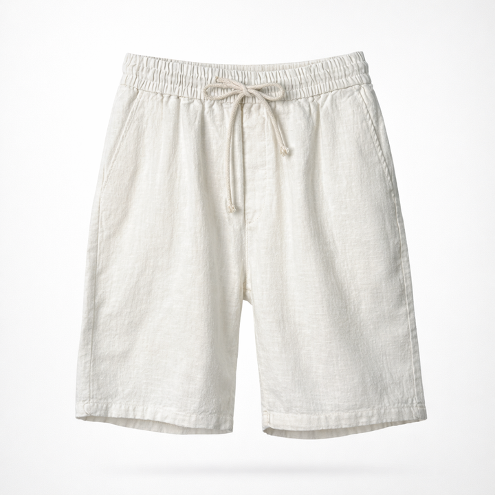 Casual men's summer shorts, featuring a relaxed fit and drawstring waist for comfortable warm-weather style.