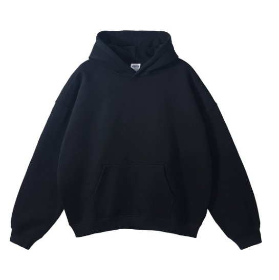 Men's relaxed fit pullover hoodie in light gray, perfect for spring casual wear and comfort.