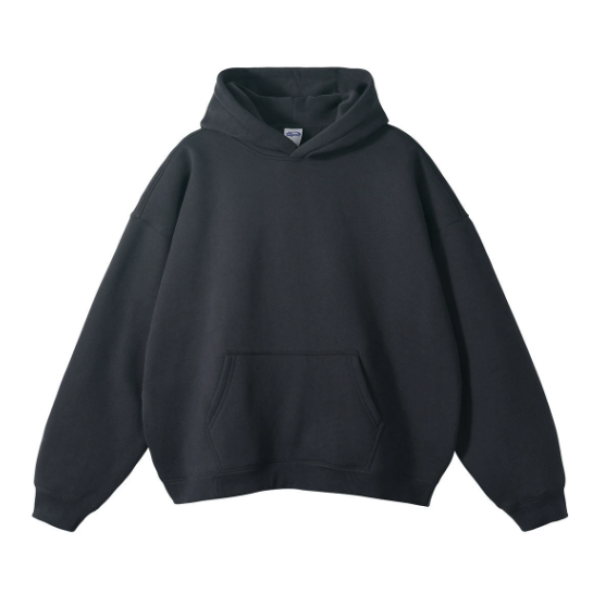 Front view of a versatile men's casual relaxed fit pullover hoodie, essential for spring fashion.