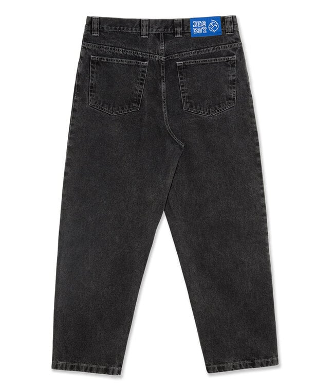 Streetwear inspired men's wide-leg denim pants, perfect for spring casual wear