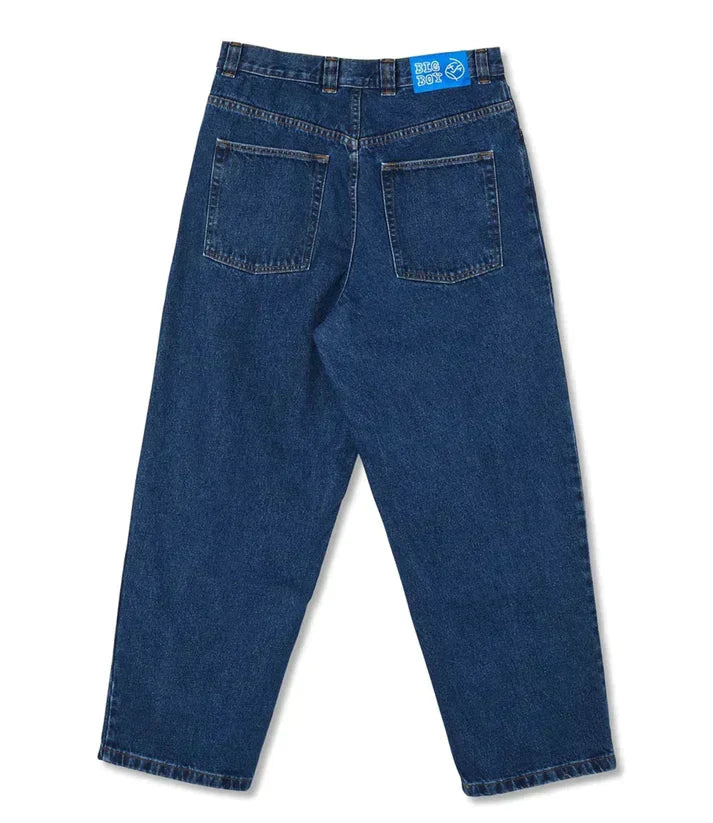 Relaxed fit men's denim pants, versatile wide-leg design for spring outfits