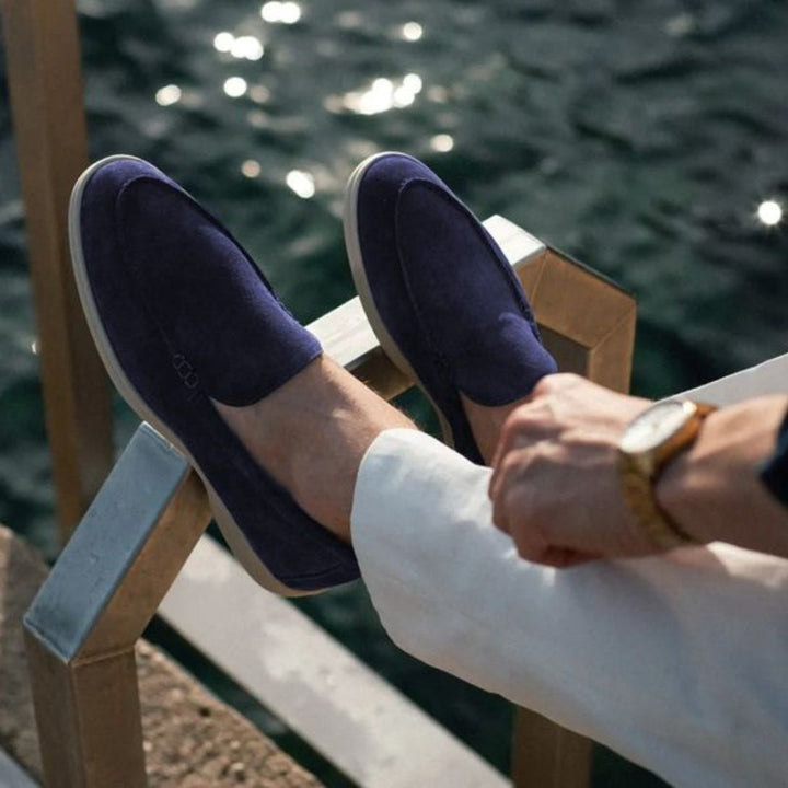 Men's slip-on casual loafers for effortless style & all-day comfort. Perfect everyday comfort shoes.