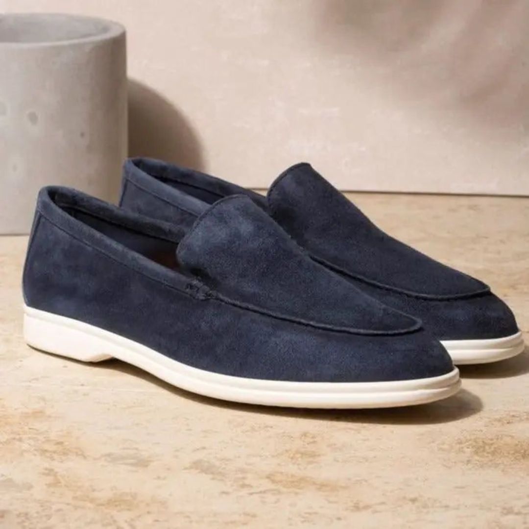 Stylish men's slip-on casual loafers, perfect for spring, summer, and casual comfort.