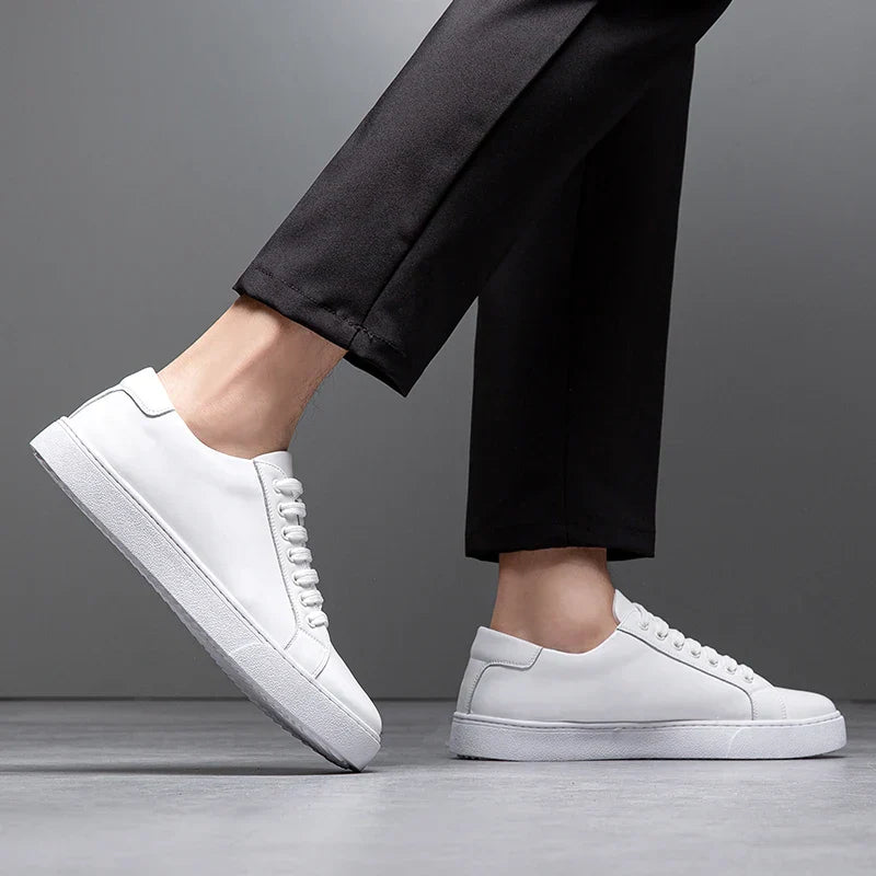 Everyday men's versatile low-top trainers. Smart casual lace-up sneakers for modern style.