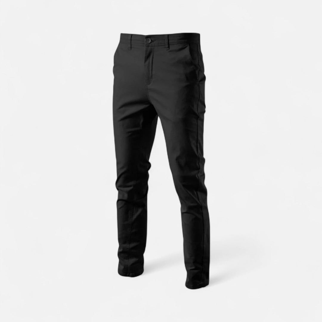 Versatile men's smart casual pants, tailored fit chinos for comfortable, modern office & everyday style.