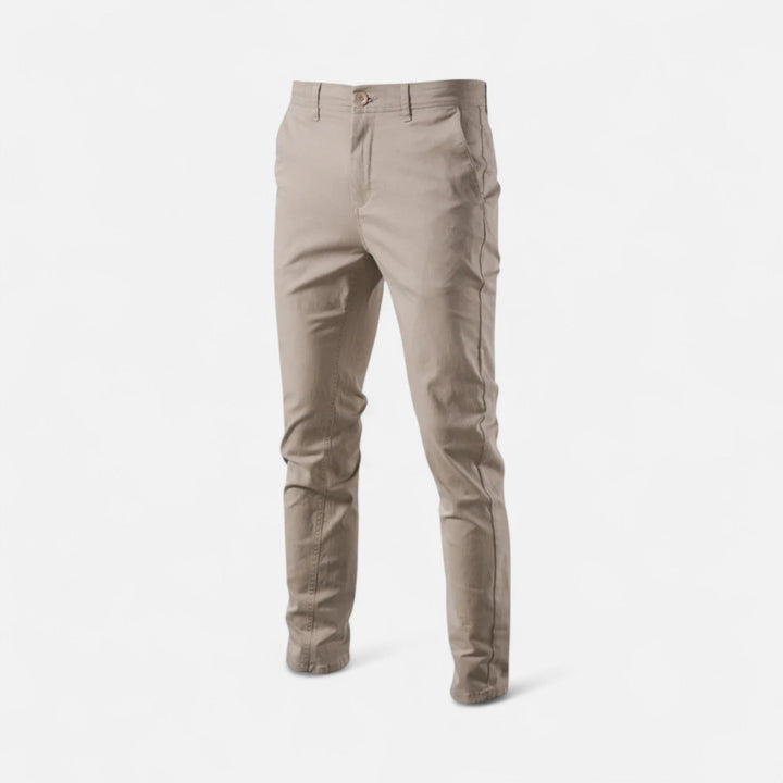 High-quality men's smart casual chinos, tailored fit for a modern & comfortable look. Perfect for office.