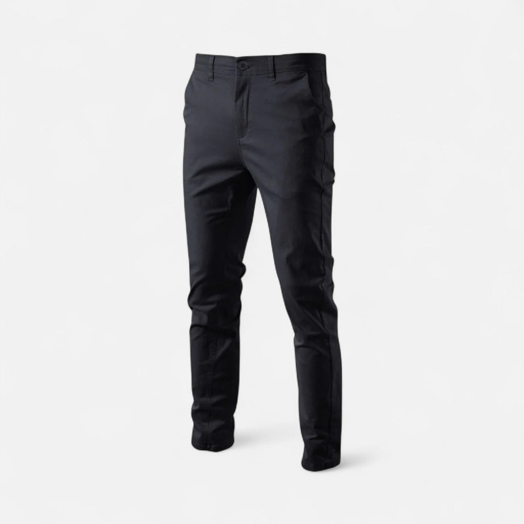 Comfortable men's tailored chinos, smart casual pants ideal for office, work, or stylish everyday wear.