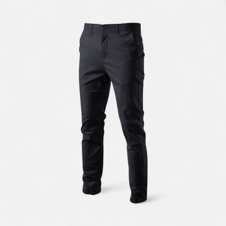 Comfortable men's tailored chinos, smart casual pants ideal for office, work, or stylish everyday wear.