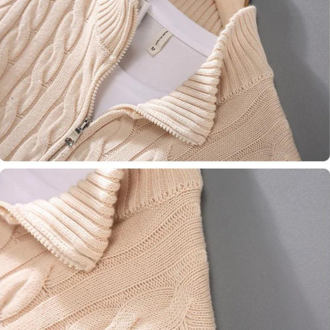 Comfortable men's crew neck sweater, a soft pullover designed for ultimate comfort and versatile everyday wear.