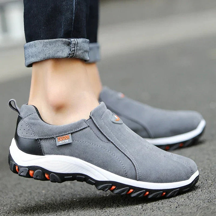 Lightweight men's slip-on sneakers, perfect for sporty casual comfort, daily use & easy wear.
