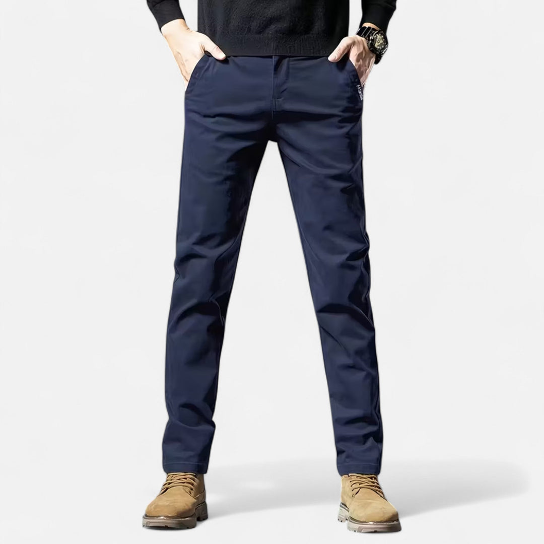 Formal men's tailored trousers, excellent for office, business & special occasions.