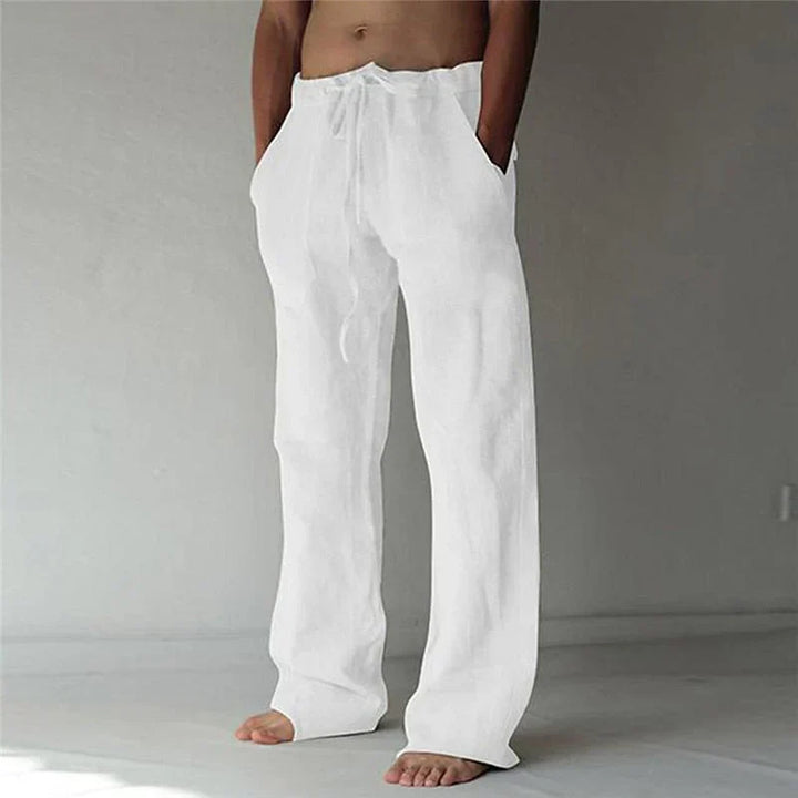 Men's stylish baggy pants, relaxed fit for comfortable casual wear.