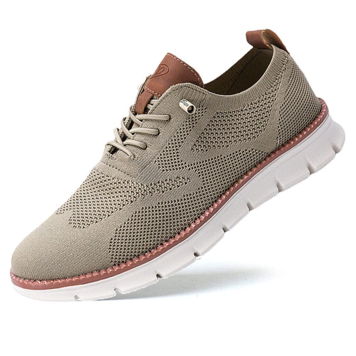 Men's comfortable lace-up sneakers for everyday casual wear, versatile & breathable footwear.