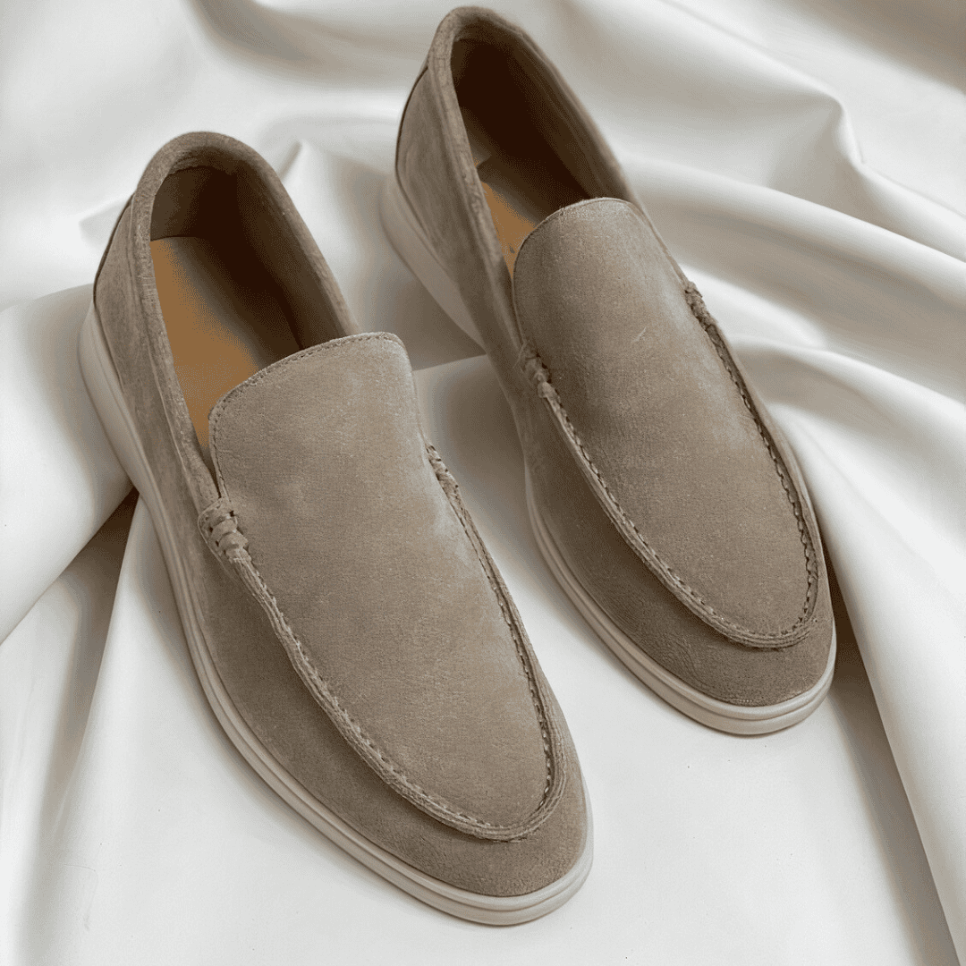 Men's stylish slip-on loafers, perfect for casual or formal wear. Comfortable lightweight men's footwear.