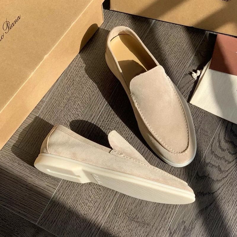 Comfortable men's slip-on loafers. Versatile footwear for everyday elegance, casual or formal occasions.