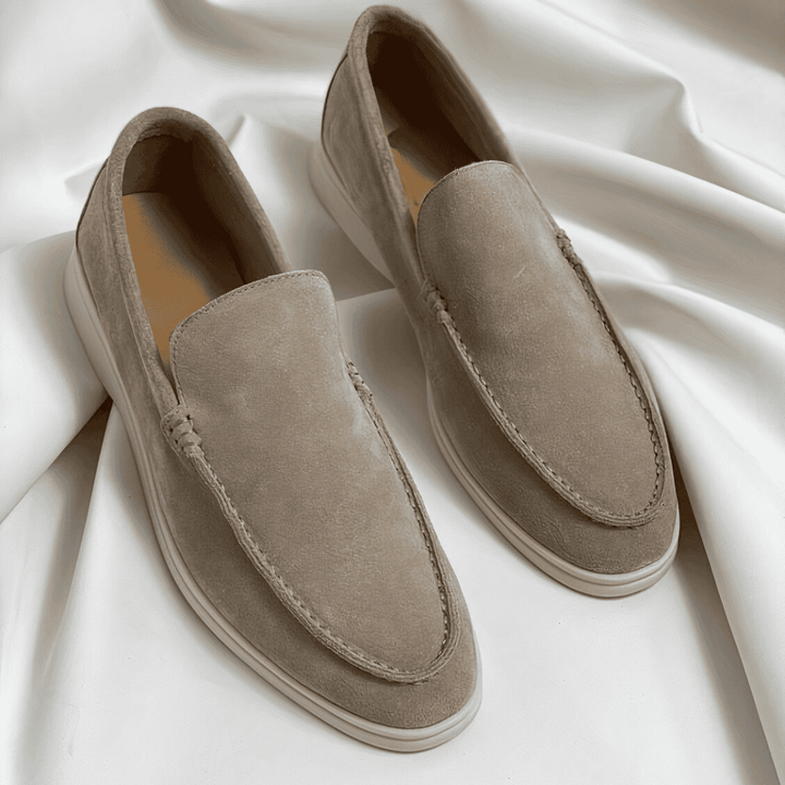 Elegant men's slip-on loafers. Lightweight casual & formal shoes with comfort for all-day wear.