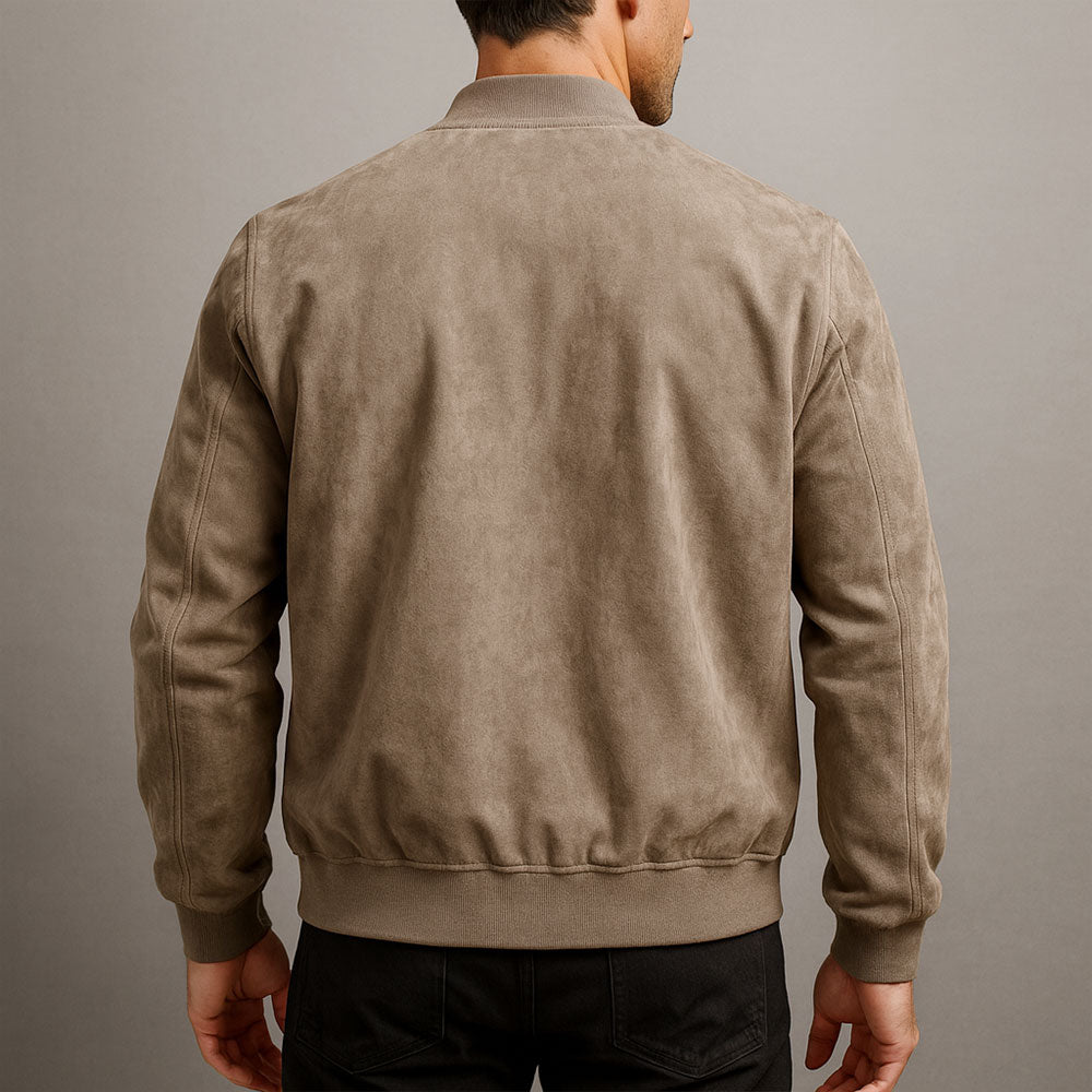 Lightweight men's summer jacket, stylish with a modern fit. Versatile casual outerwear, perfect for spring fashion.
