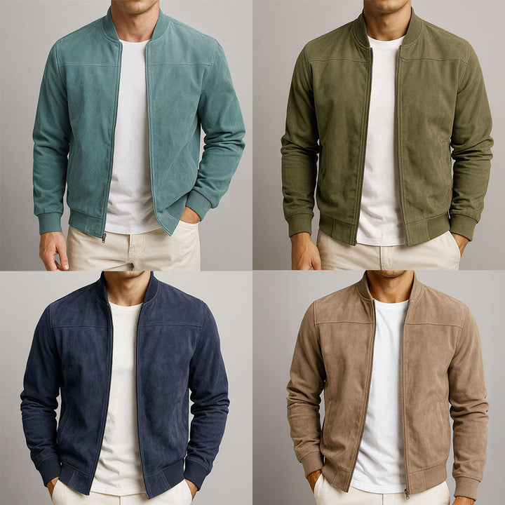 Refined men's summer jacket, modern fit. Stylish & lightweight, ideal for a smart casual spring or summer outfit.