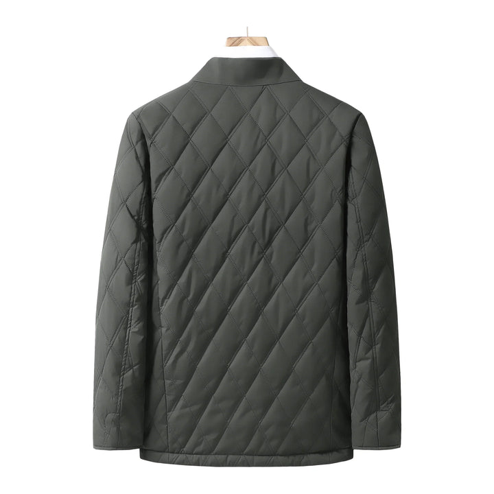 Men's waterproof rain jacket, stylish and comfortable for everyday casual wear. Ideal fall & winter outerwear.