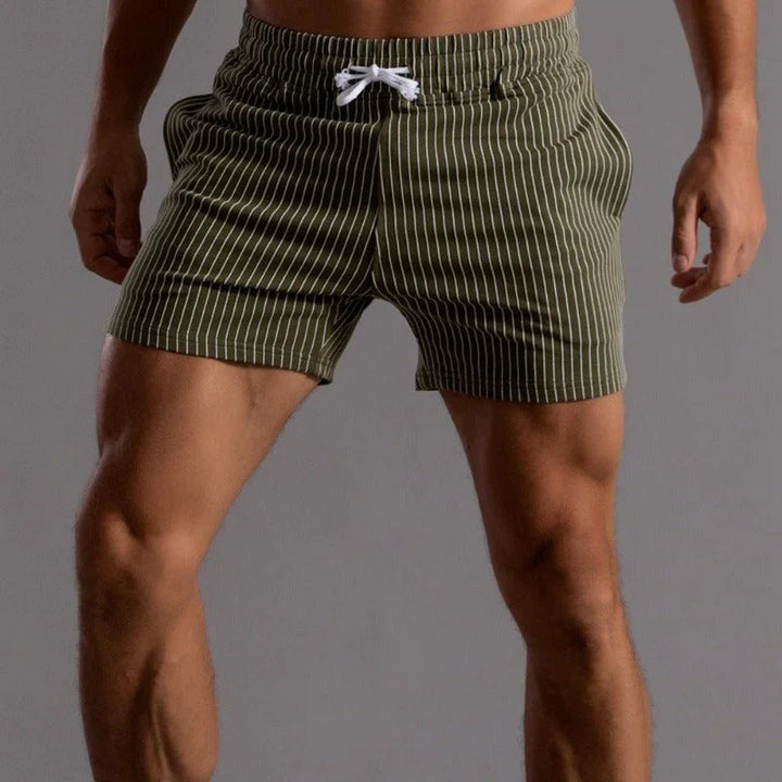 Durable men's active shorts, super stretch for training, workouts, and a comfortable active lifestyle.