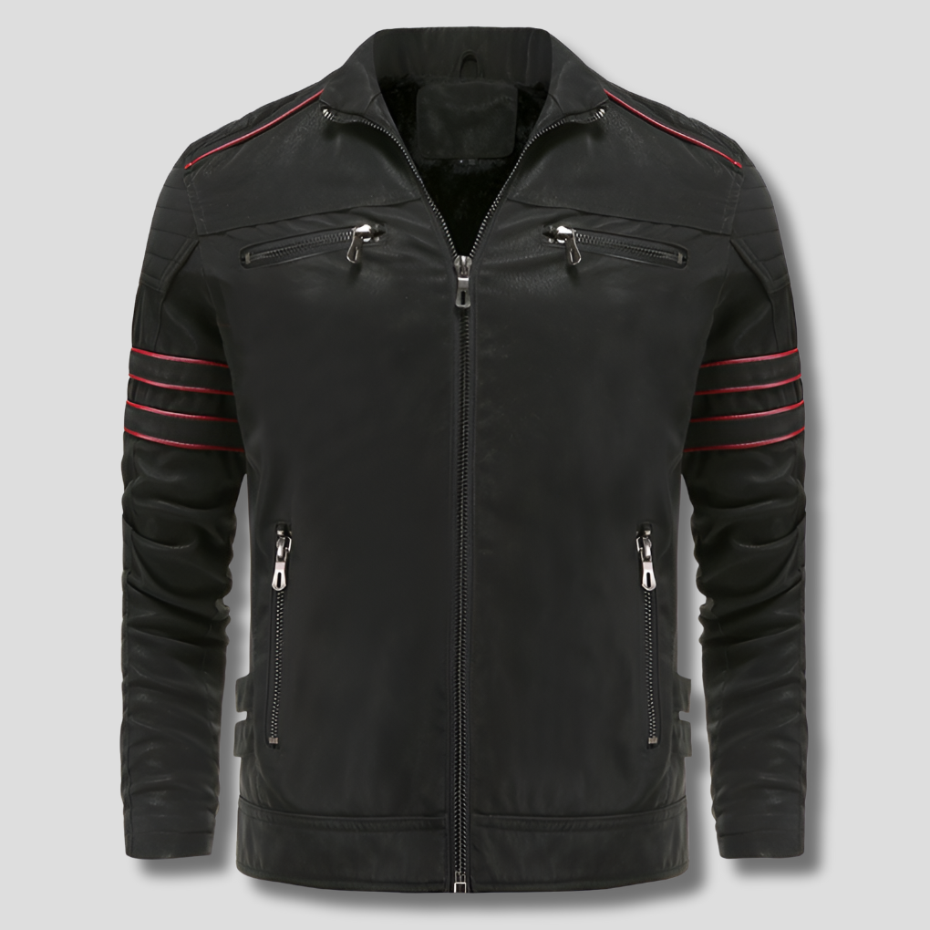Men's Titan Jacket, modern black style, durable premium outerwear for versatile casual fashion & comfort.