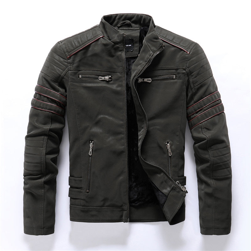 Stylish men's Titan Jacket, premium fabric, comfortable fit. Modern casual outerwear, ideal for mens fashion.