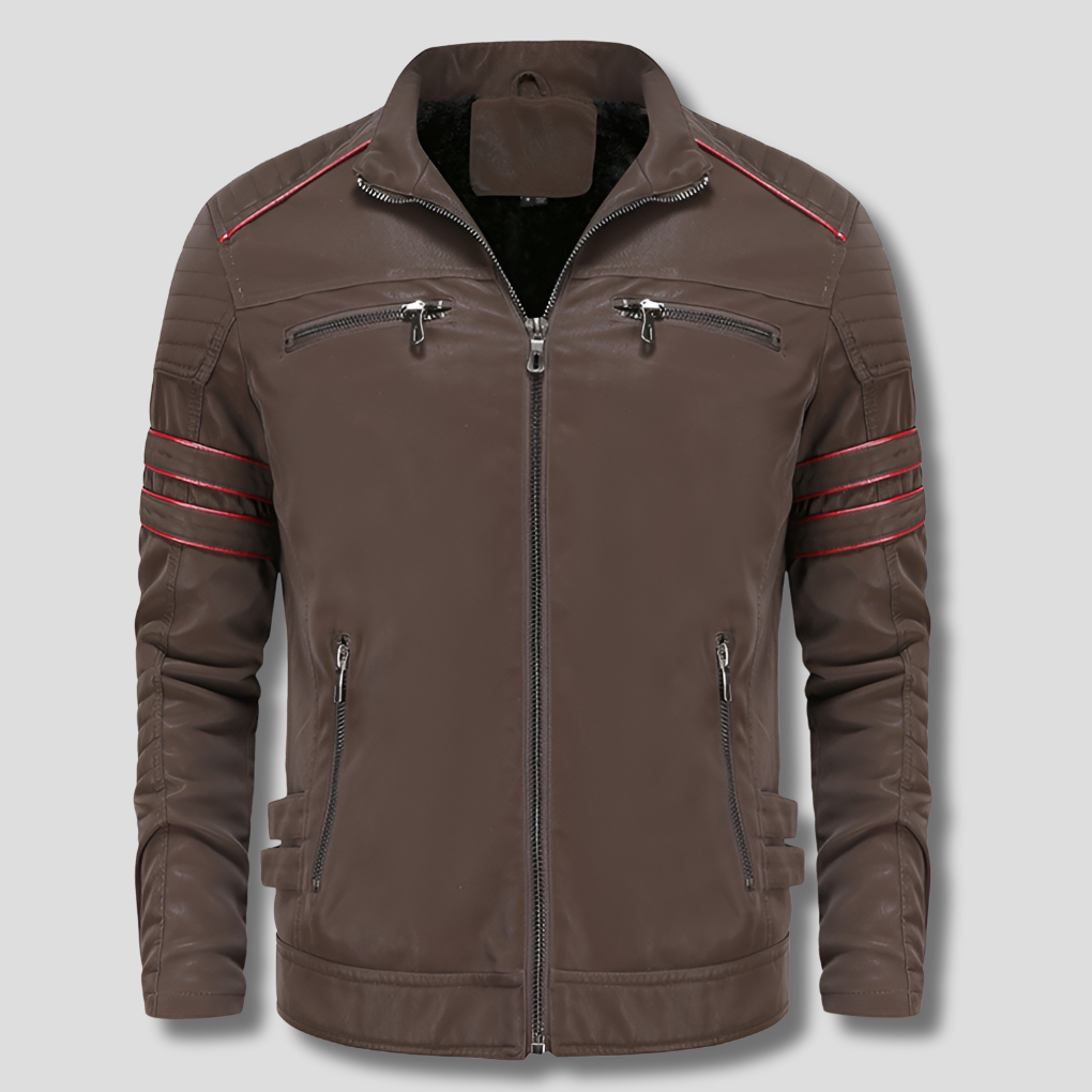Modern men's Titan Jacket, durable design & comfort, perfect versatile outerwear for a stylish everyday look.