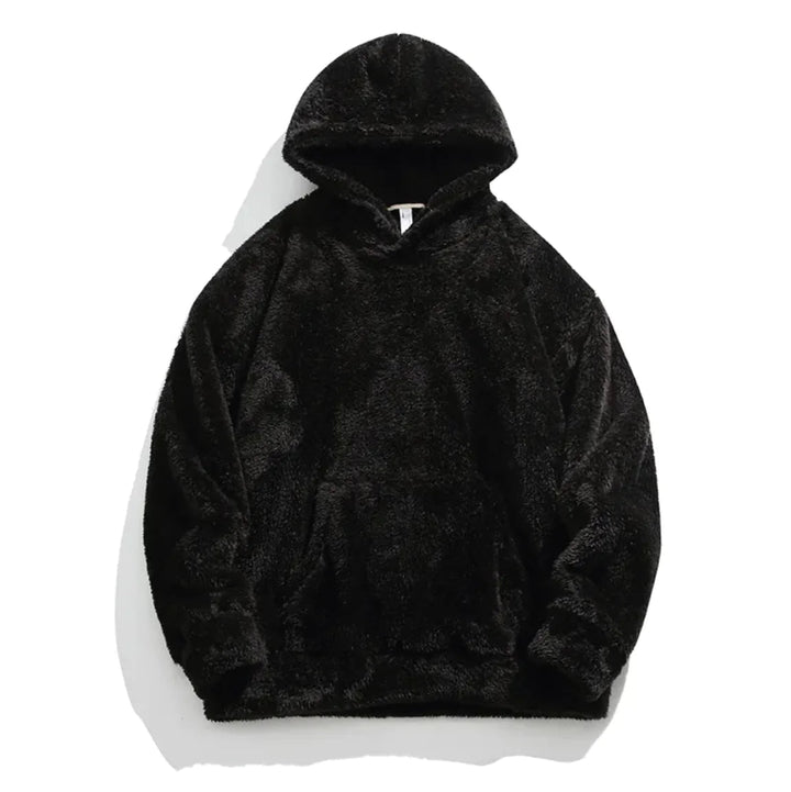 Ultra-soft men's casual pullover hoodie, cozy & warm for everyday comfort and winter style.