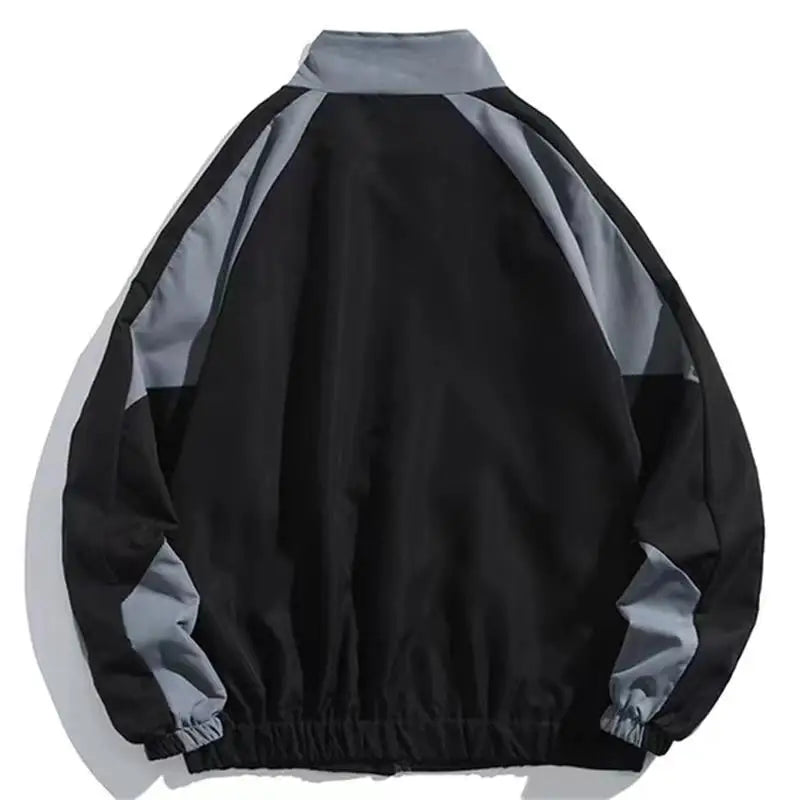Stylish men's versatile windbreaker jacket. Lightweight, casual outerwear for urban spring & fall fashion. Weather-resistant.
