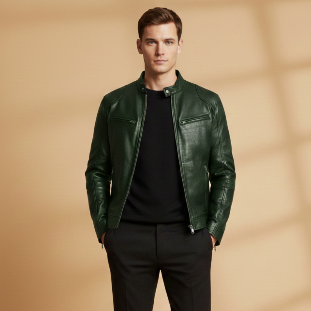 Stylish men's casual jacket, perfect for versatile everyday wear.