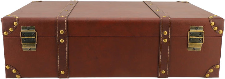 Rich heritage brown leather men's vintage carry-on bag. Perfect overnight case for stylish and compact travel.