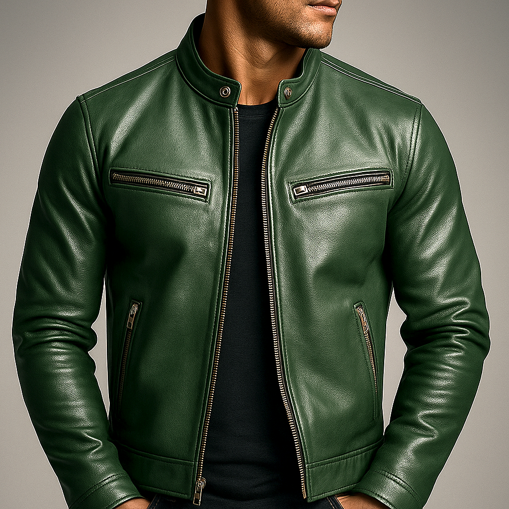 Men's vintage style jacket, classic look, perfect for everyday casual comfort and urban fashion.