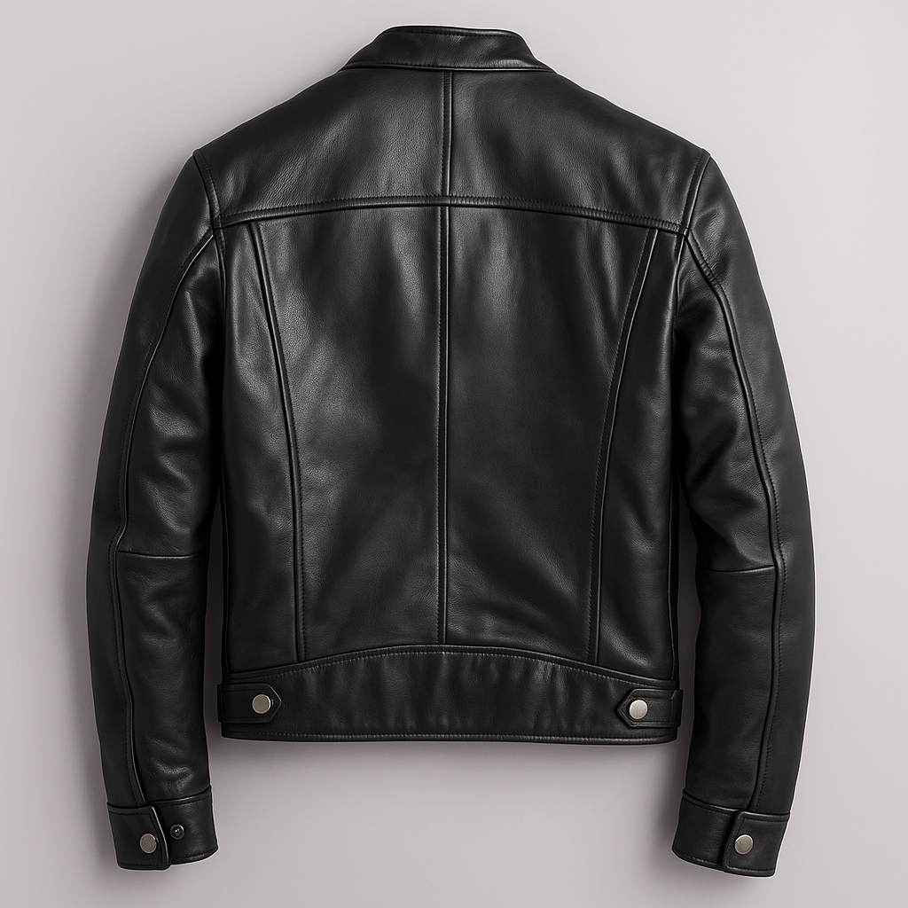 Fashionable men's vintage style outerwear, combining classic design with modern urban comfort.