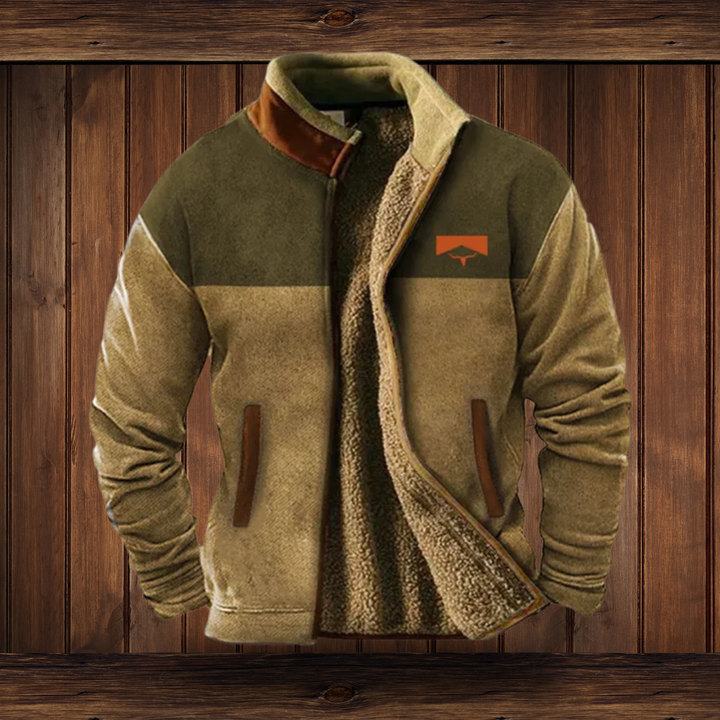 Men's comfortable warm jacket, perfect for outdoor activities, casual wear, and versatile layering.